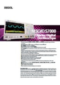 デジタルオシロスコープ　ＭＳＯ／ＤＳ７０００シリーズ　データシート
