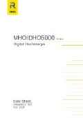 リゴル　オシロスコープ　ＭＨＯ/ＤＨＯ５０００データシート