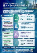 [CCUS]排ガス中の多項目分析対応