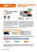【English】AFV-Pシリーズ(800～)