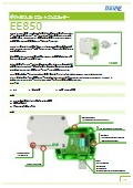 ダクト挿入型CO2トランスミッター『EE850』カタログ