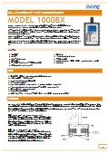 ポータブル酸素濃度計『MODEL 1000BX』カタログ