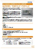 酸素濃度計『MODEL 2001LC/201LC』カタログ