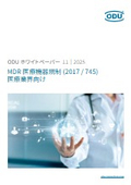 【Information】MDR Medical Device Regulation