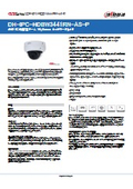 防犯カメラ・監視カメラ:Dahua(ダーファ)180度カメラ【DH-IPC-HDBW3441RN-AS-P】仕様書