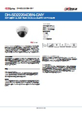 防犯カメラ・監視カメラ:Dahua(ダーファ)ネットワークPTZカメラ【DH-SD22204DBN-GNY】仕様書