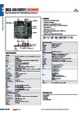 13．産業マザーボードMini-ITX「MIX-H810WV1」AAEON