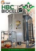 Composting sanitation device HBC for dairy farming, livestock, and biogas plants.