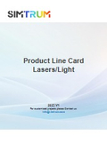 SIMTRUM社製品　レーザー関連製品カタログ