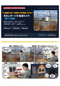 Monthly report with surveillance camera