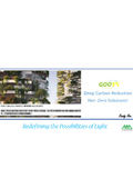 Integrated glass solar power panel "GOO PV" garage