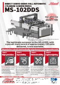 Directservo Drive Full Automatic Cylinder Screen Press『MS-80DDS』