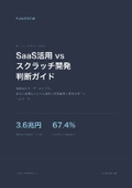 SaaS活用vsスクラッチ開発 判断ガイド｜自社に最適なシステム選定の基準