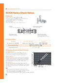 SCV30 Series Check Valves