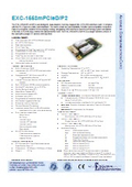 Excalibur社　超小型組込向けminiPCIe　2chMIL-STD-1553通信カード【EXC-1553mPCIe2】