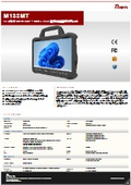 産業用超堅牢タブレット『M133MT』