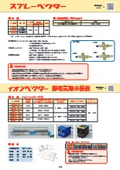 カタログ　スプレーベクター・イオンベクター