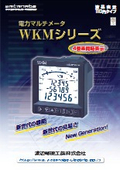 LCD display 110-degree type power multimeter 'WKM Series'