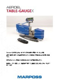 Pin, grinding parts, turning parts diameter measurement laser micrometer 'TABLE GAUGE XY'