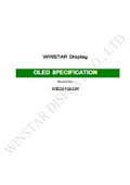 OLED SPECIFICATION WEO012832K