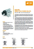 【英語版】KISSLING SINGLE POLE POWER RELAYS