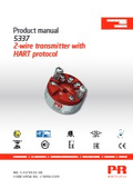【英語版】Product manual 5337 2-wire transmitter with HART protocol