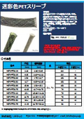 Camouflage color PET sleeve