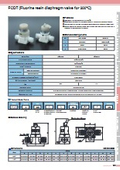 PFA Valves “FCDT(Fluorine resin diaphragm for 200℃)”