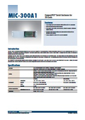 【データシート】MIC-300A1