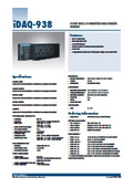 Data Sheet: iDAQ-938