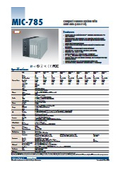 【データシート】MIC-785