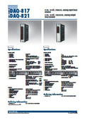 【Data Sheet】iDAQ-817_821