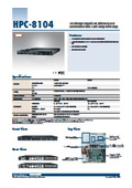 【Data Sheet】HPC-8104