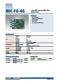 Data Sheet: MIC-FG-4G