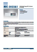 【データシート】MIC-3023A1
