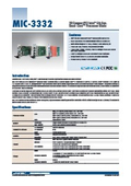 【データシート】MIC-3332