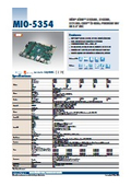 MIO-5354 データシート