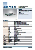 【Data Sheet】MIB-742-AT