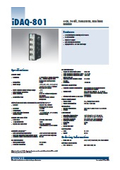 Data Sheet: iDAQ-801