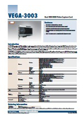 【Data Sheet】VEGA-3003