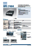 【Data Sheet】HPC-7484
