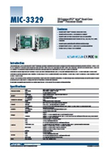 【データシート】MIC-3329