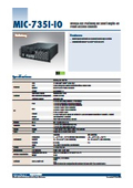 【データシート】MIC-735I-IO