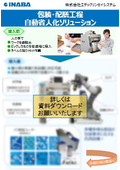 エデックリンセイシステム『包装配膳工程自動省人化ソリューション』＆『フレームグラバーボード』チラシ