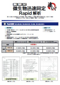 衛生管理向け微生物の迅速同定「Rapid解析」DNA解析で最短2営業日の中間報告