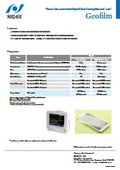 Hybrid hard coat Acier coated film "Geofilm"
