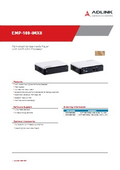 NXP ARM processor-equipped palm-sized fanless mini PC/media player [EMP-100-IMX8 Series]
