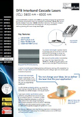nanoplus DFB laser: 5800–6500nm (ICL)
