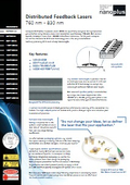 nanoplus DFB laser: 760–830nm