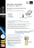 nanoplus FP Laser: 2800–6500nm